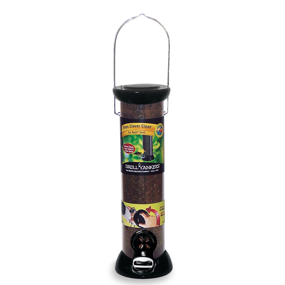 Onyx Clever Clean 12 Nyjer Seed Feeder Front Range Birding Company