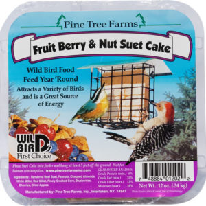 Fruit Berry & Nut Suet Cake